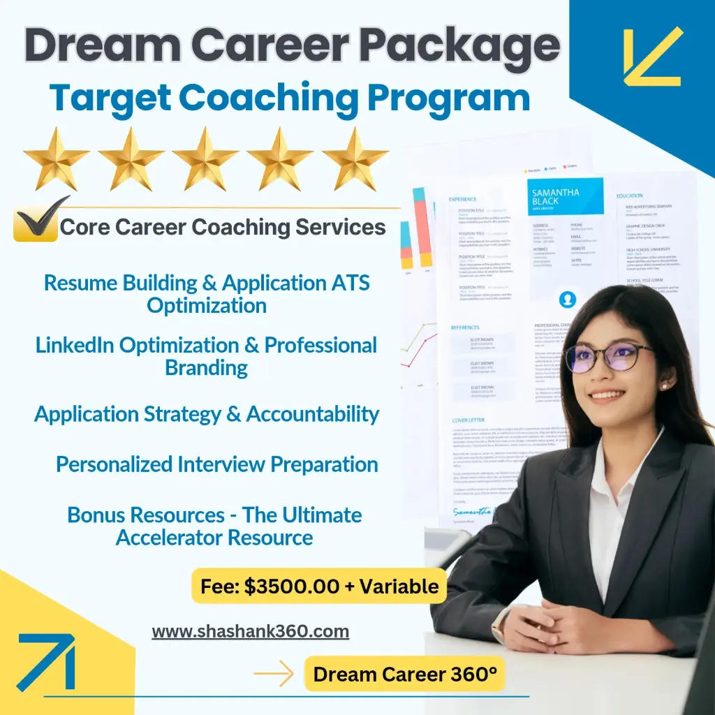 Dream Career Package - Target Coaching Program